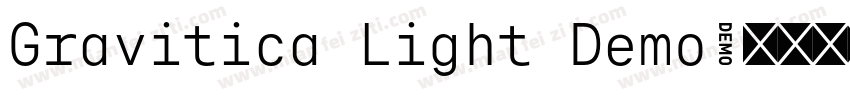 Gravitica Light Demo字体转换